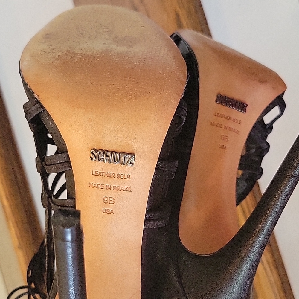 Schutz Gladiator Caged Open Toe Heels/Sandals - image 8